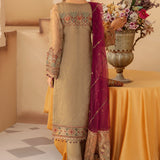 Ramsha | Minhal Organza Collection |  M-1208