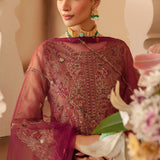 Ramsha | Minhal Organza Collection |  M-1208