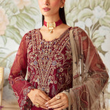 Ramsha | Minhal Organza Collection |  M-1201