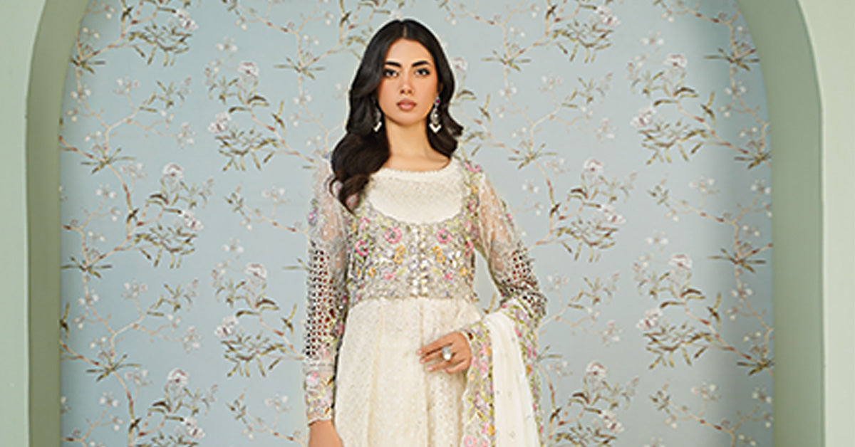 Maria B | Formal Wears | Organza Suit SF-EA24-16