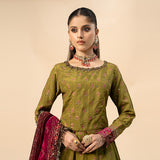 Maria B | Formal Wears | Raw Silk Suit | SF-W24-26