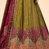 Maria B | Formal Wears | Raw Silk Suit | SF-W24-26