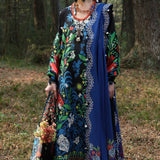 Zaha | Lawn 25 | BLACK SOLANA (ZL25-03 A)
