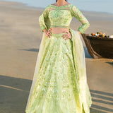Waqas Shah | Amariage Luxury Formals | Mint Bloom