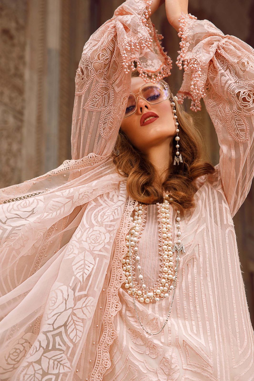 MARIA B EMBROIDED UNSTITCHED LAWN  D-2306-A