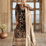 Aik Atelier | Dastoor Velvet 24 | DASTOOR - LOOK 09