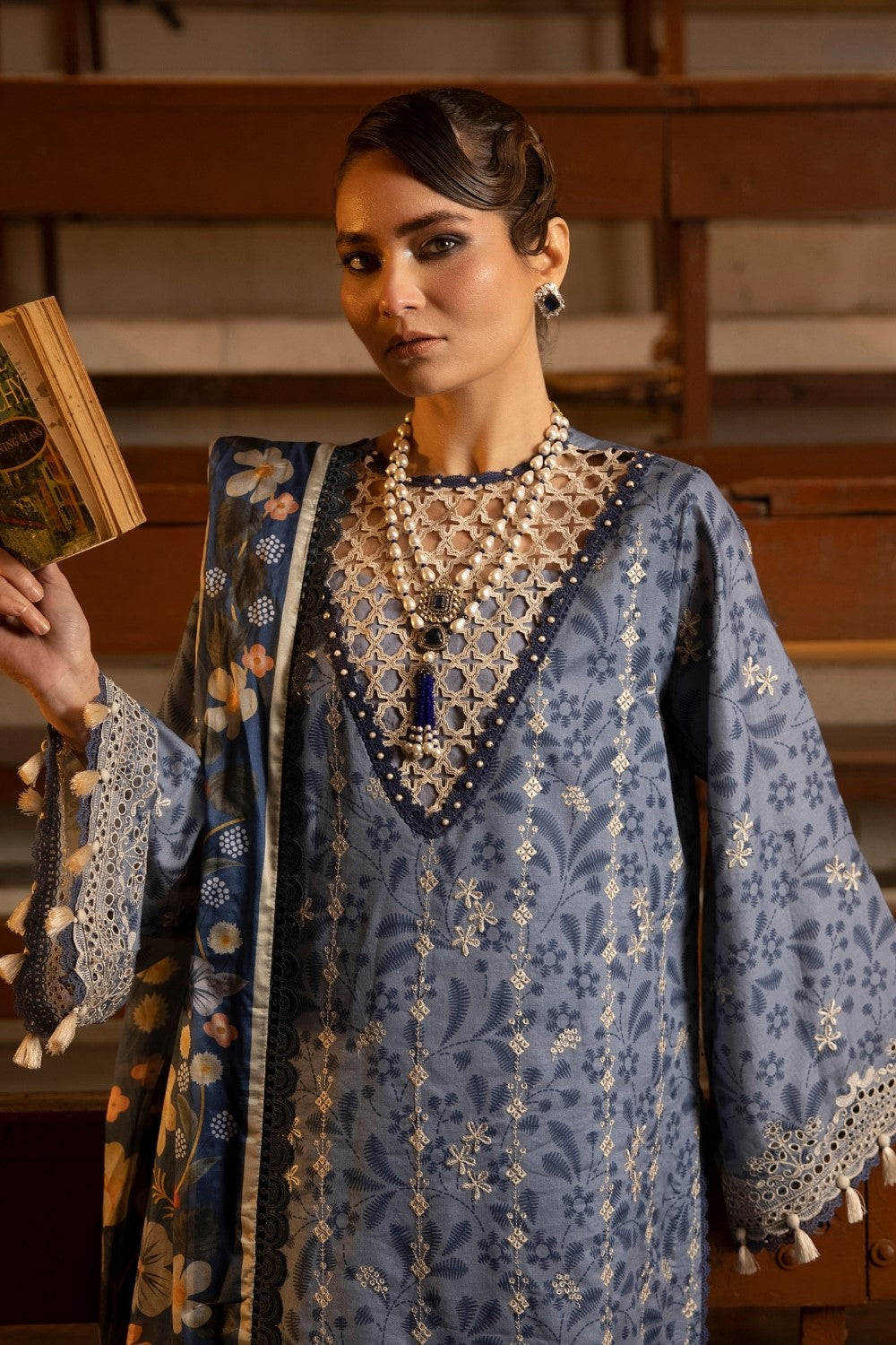 Ittehad | Embroidered Lawn | I-15