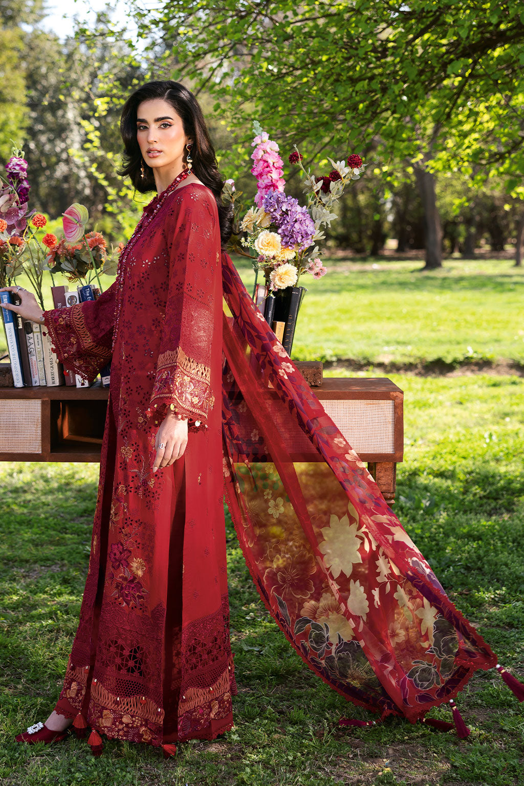 Ramsha | Riwayat Lawn Collection | Y-1309
