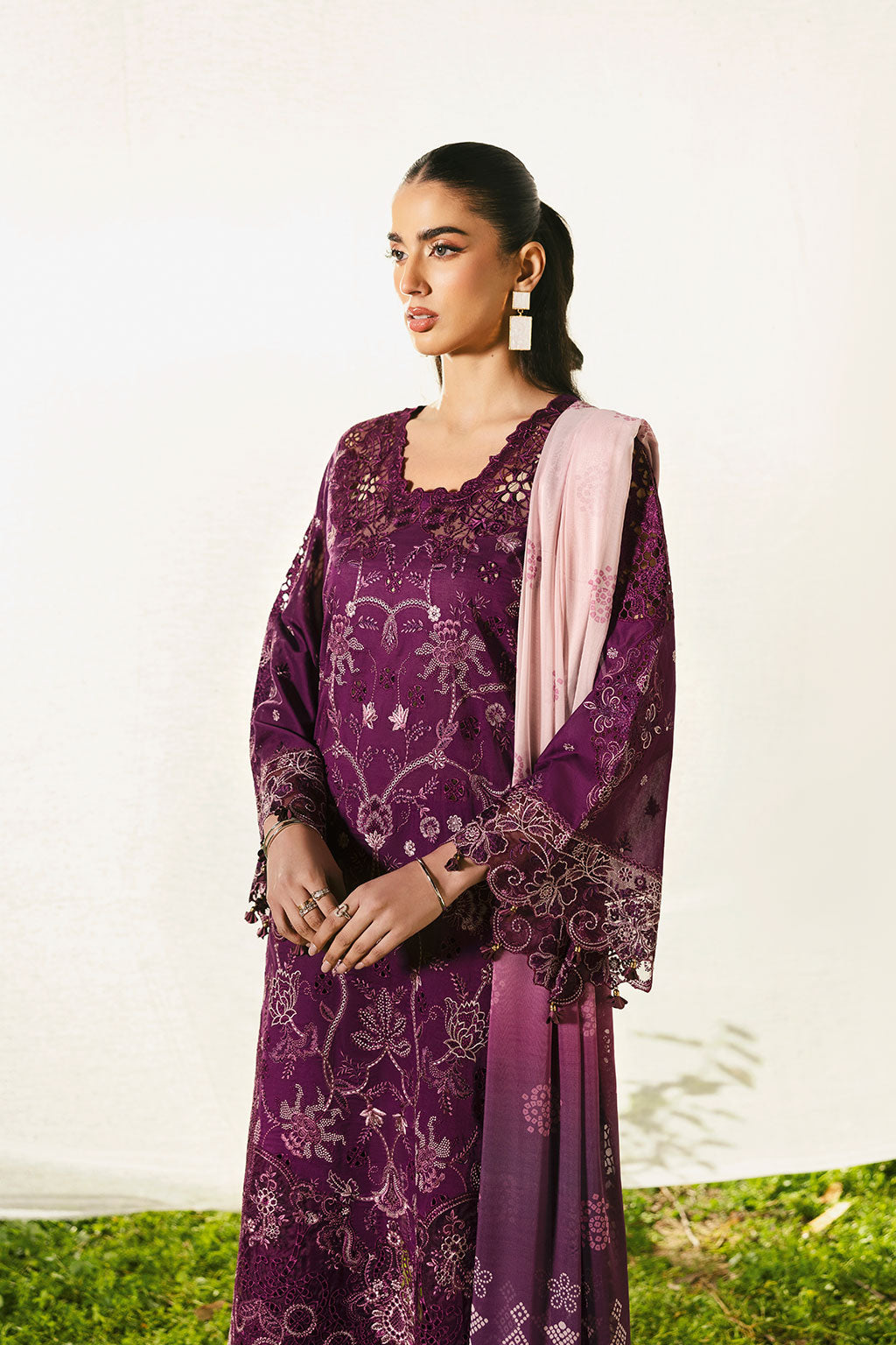 Ramsha | Riwayat Lawn Collection | Y-1305