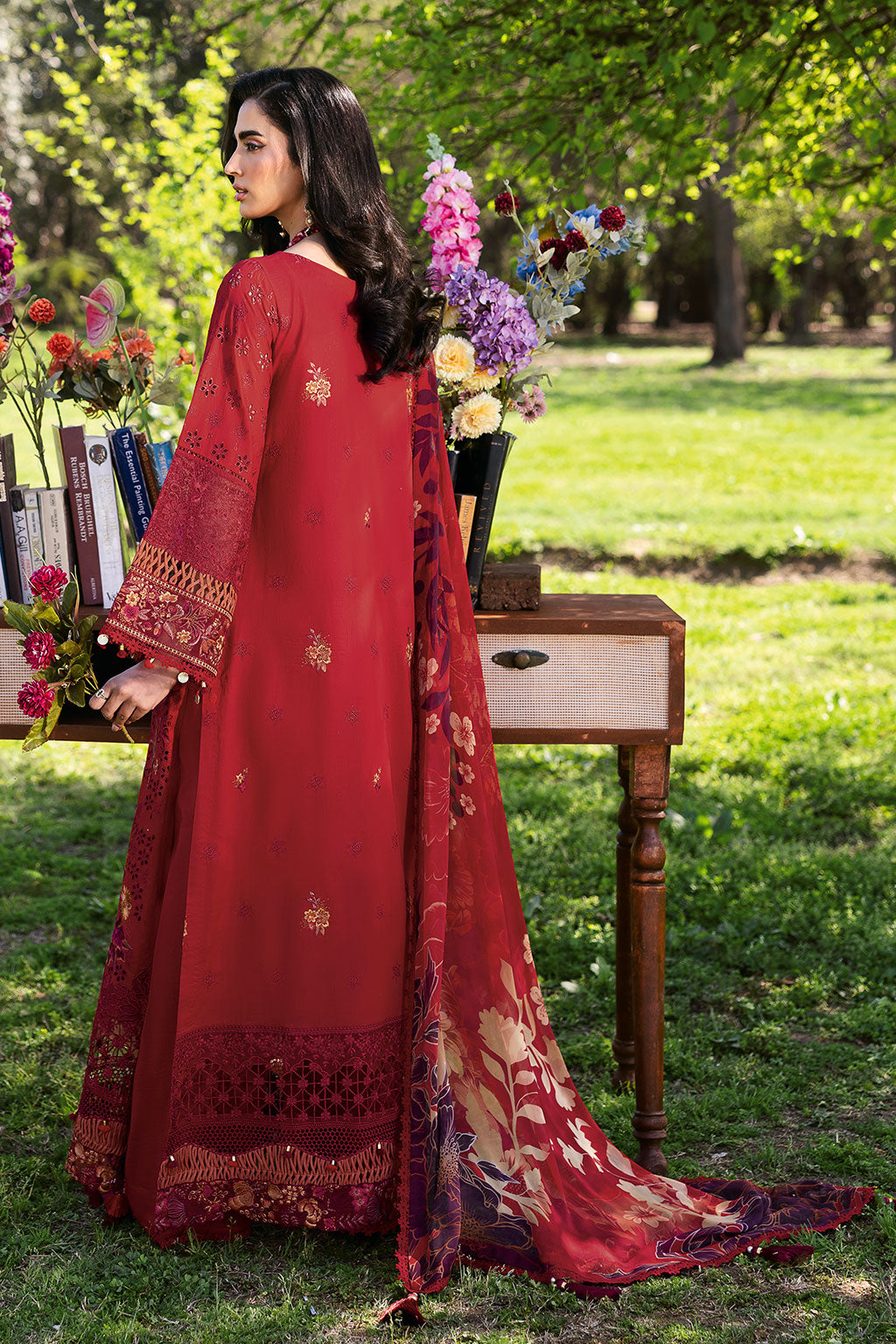 Ramsha | Riwayat Lawn Collection | Y-1309