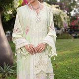 Noor by Saadia Asad | Luxury Chikankari Lawn24 | D11-B Mint Schifli